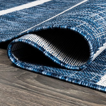 Colonia Berber Stripe Indoor/outdoor Area Rug